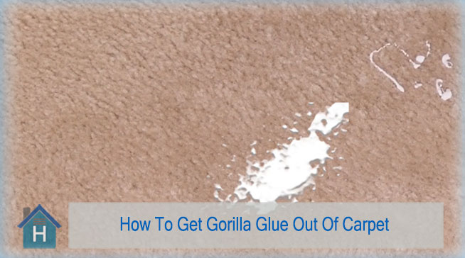 Get Gorilla Glue Out Of Carpet